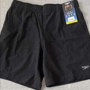 Speedo Classic Black Swim Trunks